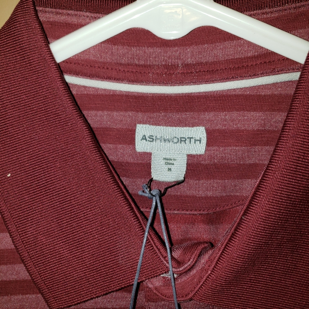 Ashworth EZ-TEC2 Performance Striped Polo - Picture 3 of 6